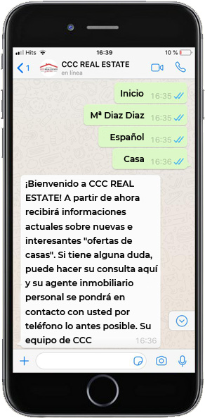 Whatsapp Service CCC ES