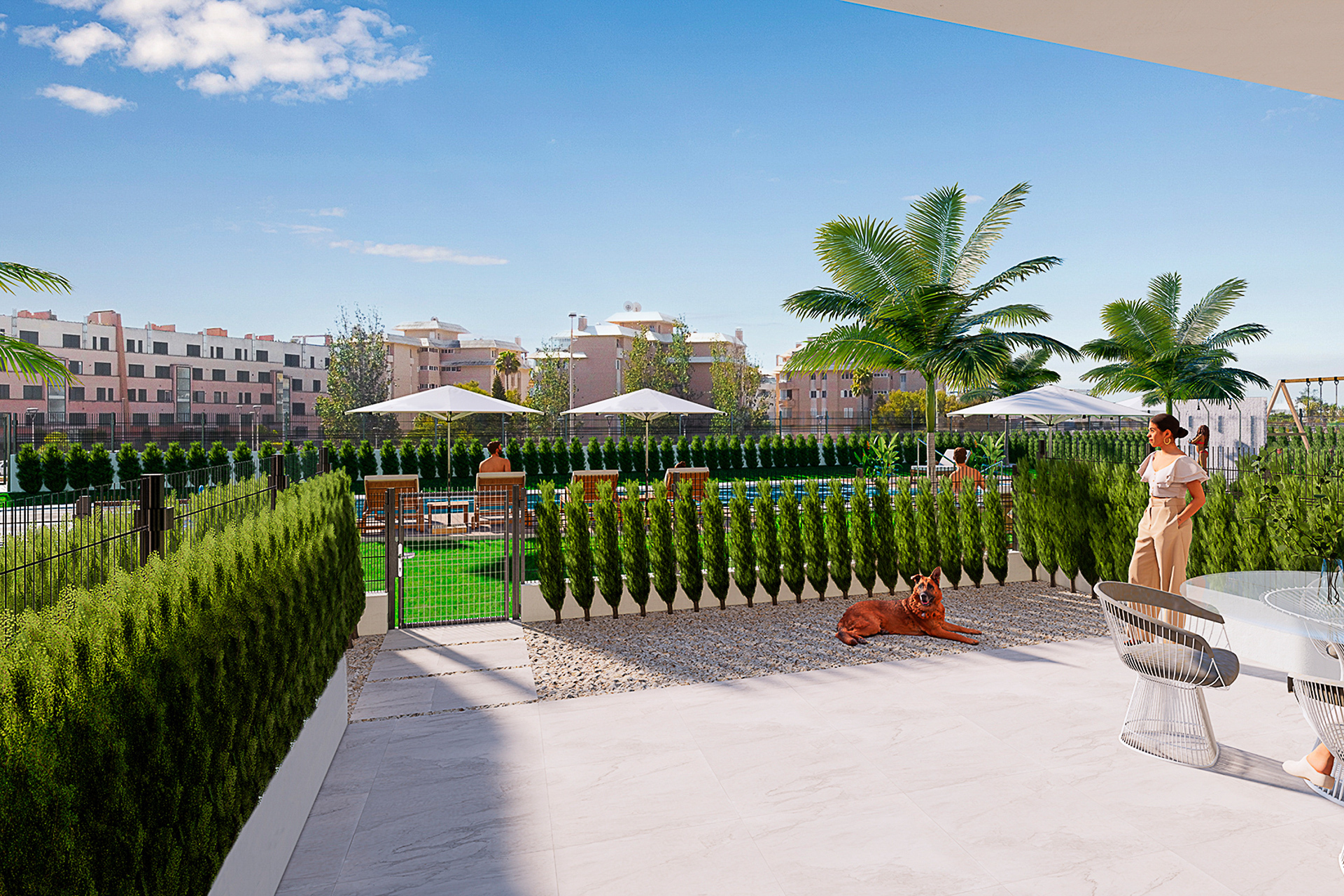 Exklusiver Neubau: EG-Wohnung mit privater Gartenterrasse und Gemeinschaftspool, 07560 Sa Coma (Spanien), Erdgeschosswohnung