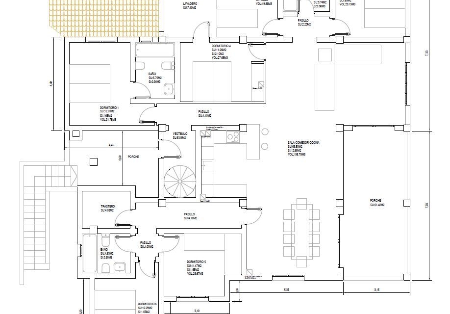 Ihre Investitionsmöglichkeit: Sanierungsbedürftiges Haus in 1A Lage mit Meerblick und Baugenehmigung - 1. Obergeschoss