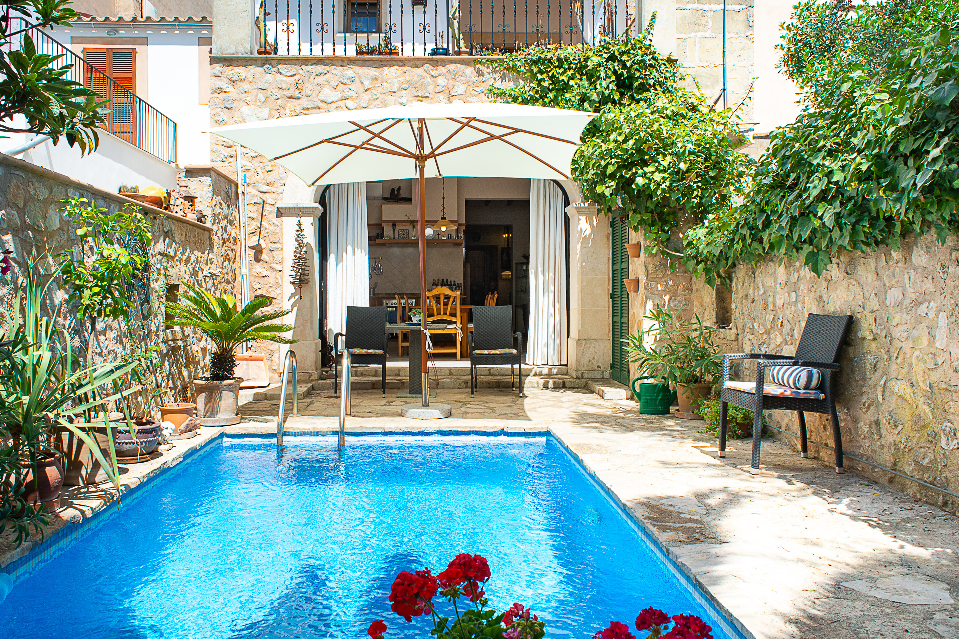 La casa del pueblo especial con piscina, balcon con vista y 2 dorm., 07250 Vilafranca de Bonany (España), Casa de pueblo