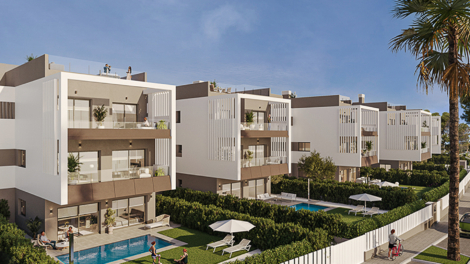 FIRST MOVING IN: Ground floor apartment with 2 bedrooms, garden and underground parking space, 07638 Colònia de Sant Jordi (Spain), Ground floor apartment