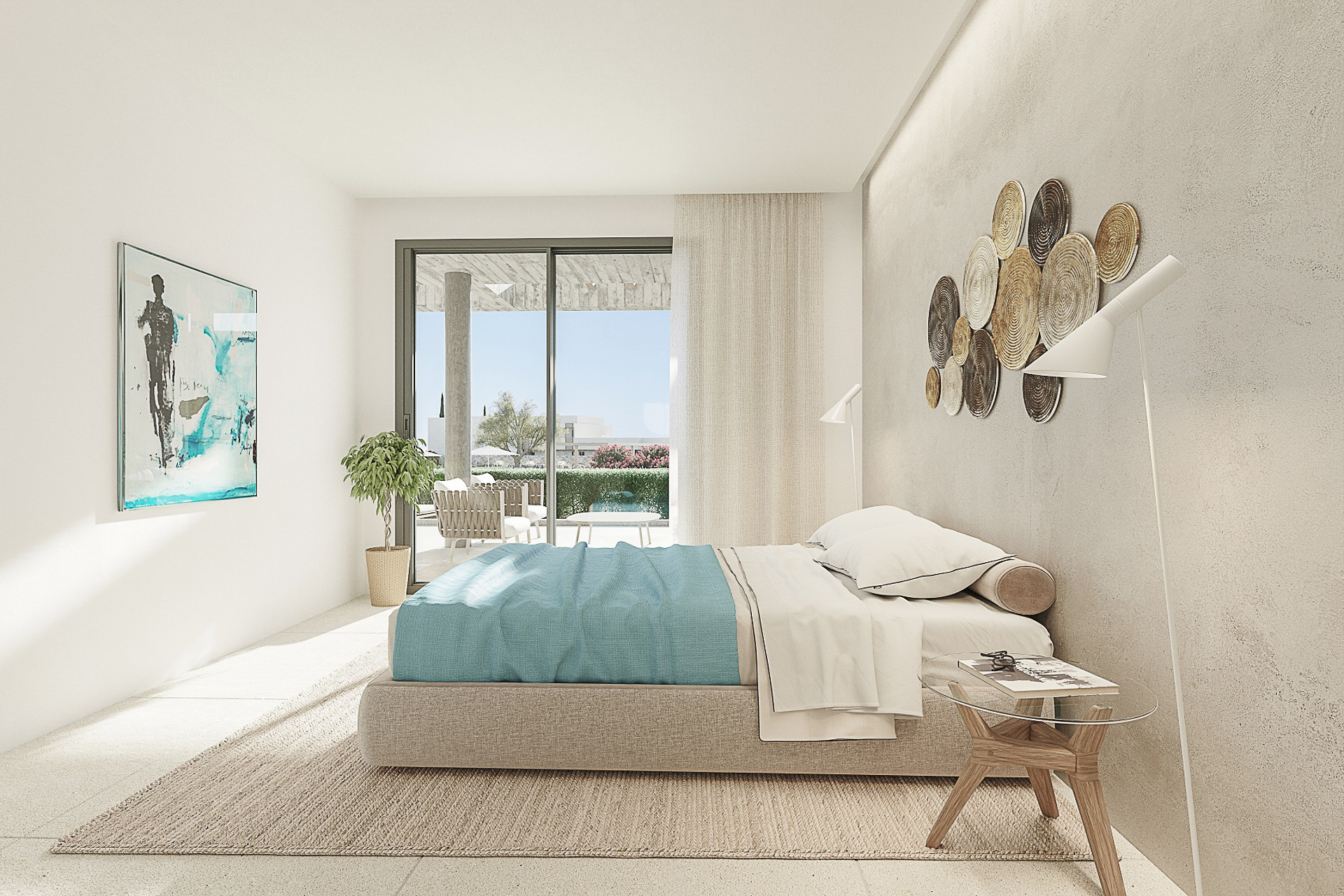 Modern new construction: corner penthouse with roof terrace and communal salt water pool, 07639 Sa Ràpita (Spain), Penthouse