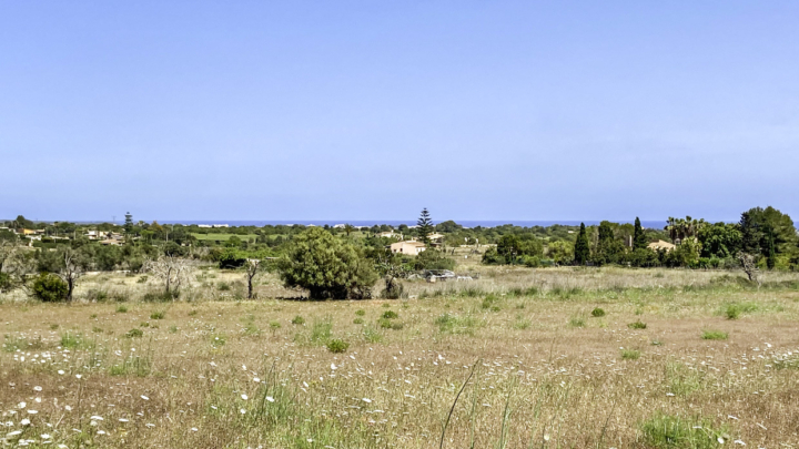 Top building plot with distant sea views and expected planning permission in early 2025, 07680 Manacor (Spain), Residential plot