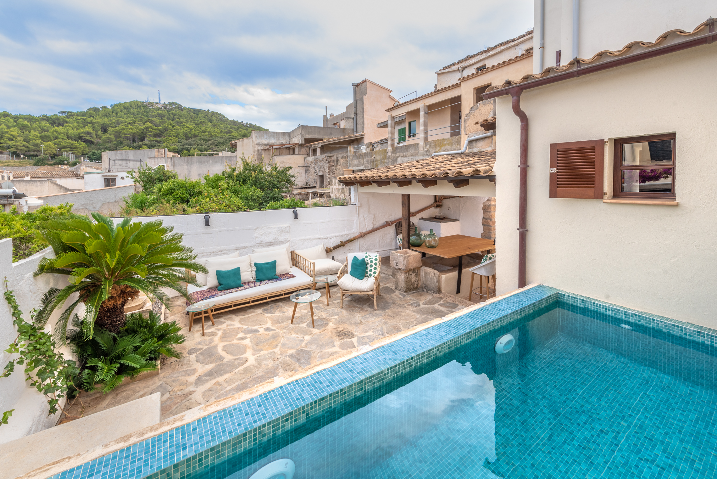 Casa de pueblo de diseño con piscina, patio, azotea con vistas al mar y mucho más, 07580 Capdepera (España), Casa de pueblo